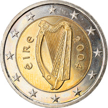 REPÚBLICA DE IRLANDA, 2 Euro, 2004, Sandyford, SC, Bimetálico, KM:39