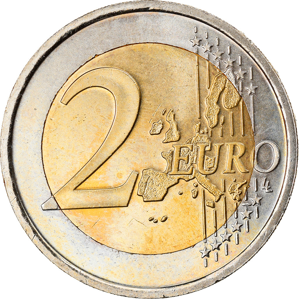 REPÚBLICA DE IRLANDA, 2 Euro, 2004, Sandyford, SC, Bimetálico, KM:39
