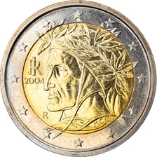 Italy, 2 Euro, 2004, Rome, MS(63), Bi-Metallic, KM:217
