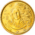 Italy, 10 Euro Cent, 2004, Rome, MS(63), Brass, KM:213