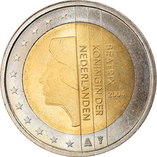 Netherlands, 2 Euro, 2004, Utrecht, AU(50-53), Bi-Metallic, KM:241