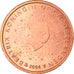 Holandia, 2 Euro Cent, 2004, Utrecht, AU(50-53), Miedź platerowana stalą