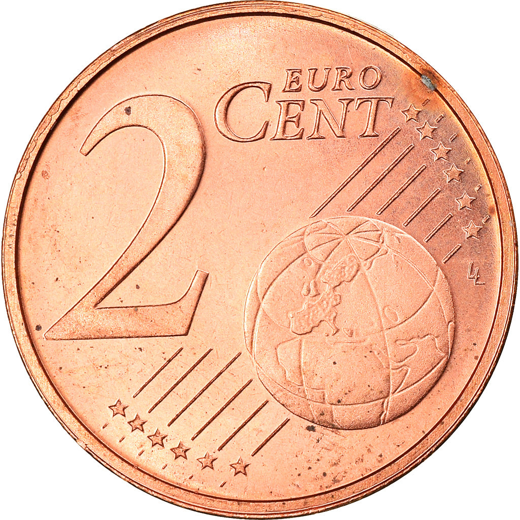 Paesi Bassi, 2 Euro Cent, 2004, Utrecht, BB+, Acciaio placcato rame, KM:235