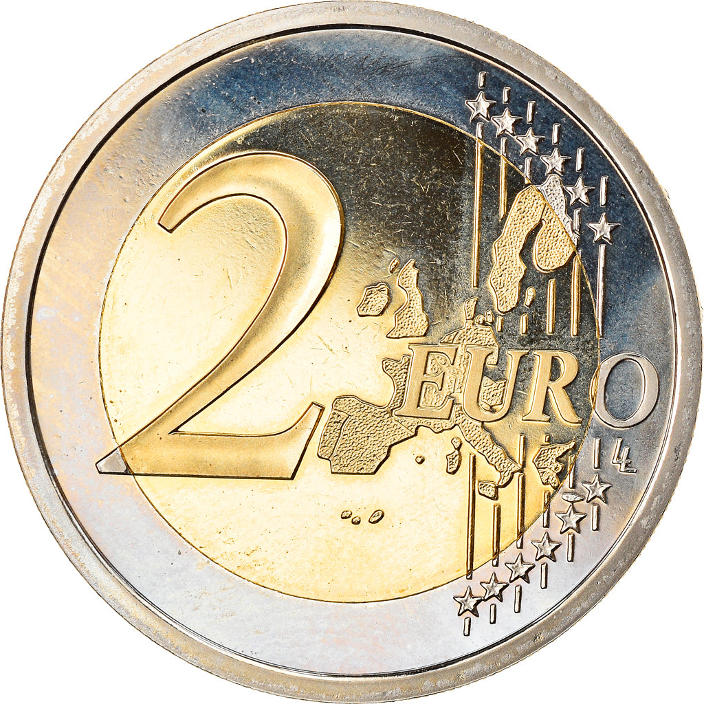 Monaco, 2 Euro, Prince Rainier III, 2004, Paris, BE, MS(65-70), Bi-Metallic