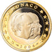 Monaco, Euro, Prince Rainier III, 2004, Paris, BE, MS(65-70), Bi-Metallic