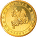 Monaco, 50 Euro Cent, Prince Rainier III, 2004, Paris, BE, MS(65-70), Brass