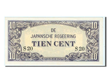 Netherlands Indies, 10 Cents, 1942, KM #121a, UNC(65-70), S20