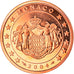 Monaco, 5 Euro Cent, 2004, Paris, BE, MS(65-70), Copper Plated Steel, KM:169
