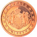 Monaco, Euro Cent, 2004, Paris, BE, MS(65-70), Copper Plated Steel, KM:167