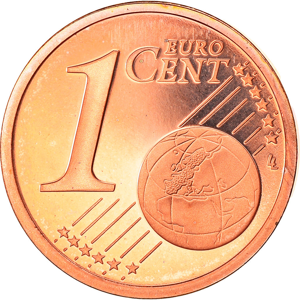 Monaco, Euro Cent, 2004, Paris, BE, MS(65-70), Copper Plated Steel, KM:167