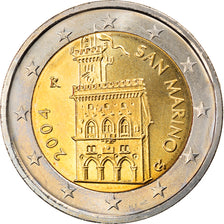 San Marino, 2 Euro, 2004, Rome, MS(63), Bi-Metallic, KM:447