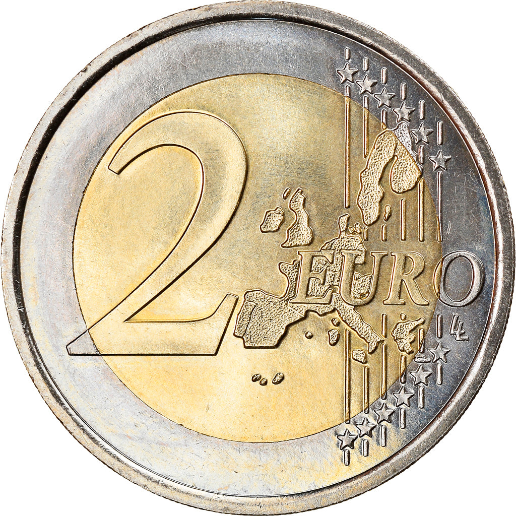 France, 2 Euro, 2004, Paris, MS(63), Bi-Metallic, Gadoury:8., KM:1289