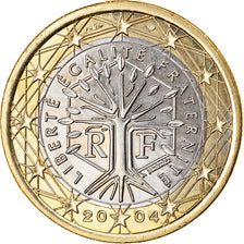 França, Euro, 2004, Paris, MS(63), Bimetálico, Gadoury:7, KM:1288