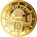 Austria, 50 Euro Cent, 2005, Vienna, MS(65-70), Brass, KM:3087