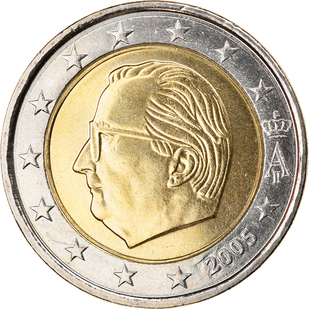 Belgium, 2 Euro, 2005, Brussels, MS(63), Bi-Metallic, KM:231