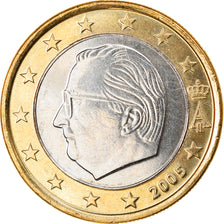 Belgium, Euro, 2005, Brussels, MS(63), Bi-Metallic, KM:230