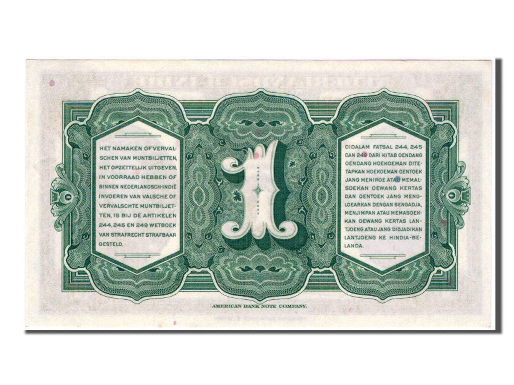 INDIE OLANDESI, 1 Gulden, 1943, SPL+