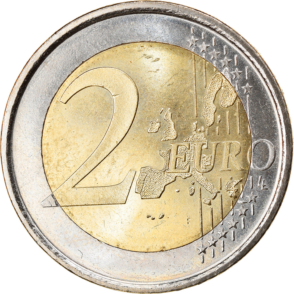 Spain, 2 Euro, 2005, Madrid, MS(63), Bi-Metallic, KM:1047