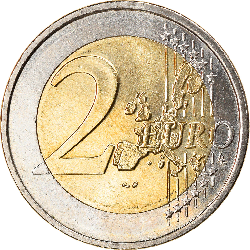 Greece, 2 Euro, 2005, Athens, MS(63), Bi-Metallic, KM:188