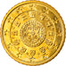 Portugal, 50 Euro Cent, 2005, Lisbonne, SPL, Laiton, KM:745