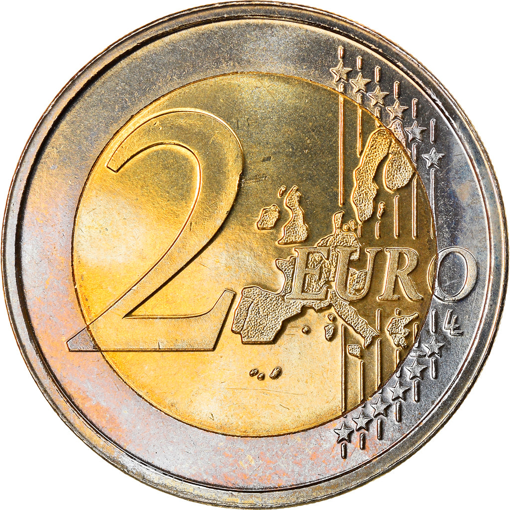 Netherlands, 2 Euro, 2005, Utrecht, MS(63), Bi-Metallic, KM:241