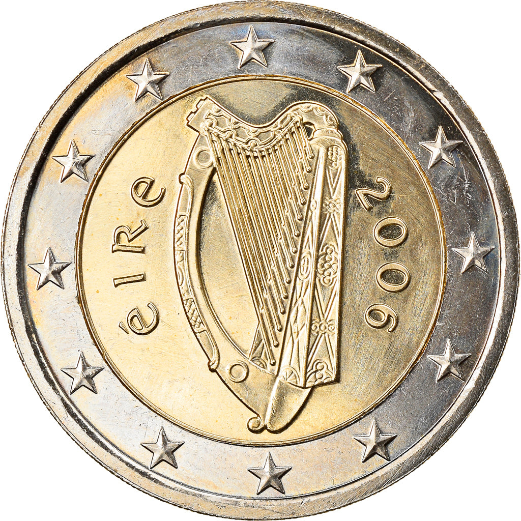IRELAND REPUBLIC, 2 Euro, 2006, Sandyford, MS(63), Bi-Metallic, KM:39