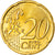 Grécia, 20 Euro Cent, 2006, Athens, AU(55-58), Latão, KM:185