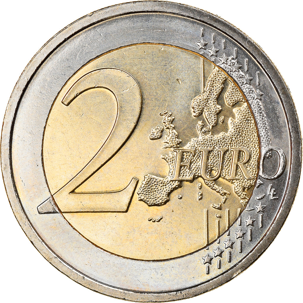 IRELAND REPUBLIC, 2 Euro, 2007, MS(63), Bi-Metallic, KM:51