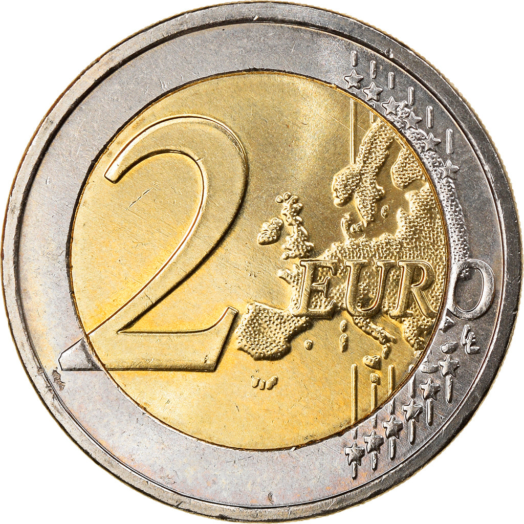 Greece, 2 Euro, 2007, Athens, MS(63), Bi-Metallic, KM:215