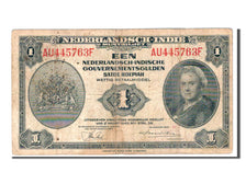 Netherlands Indies, 1 Gulden, 1943, KM #111a, VF(20-25), AU