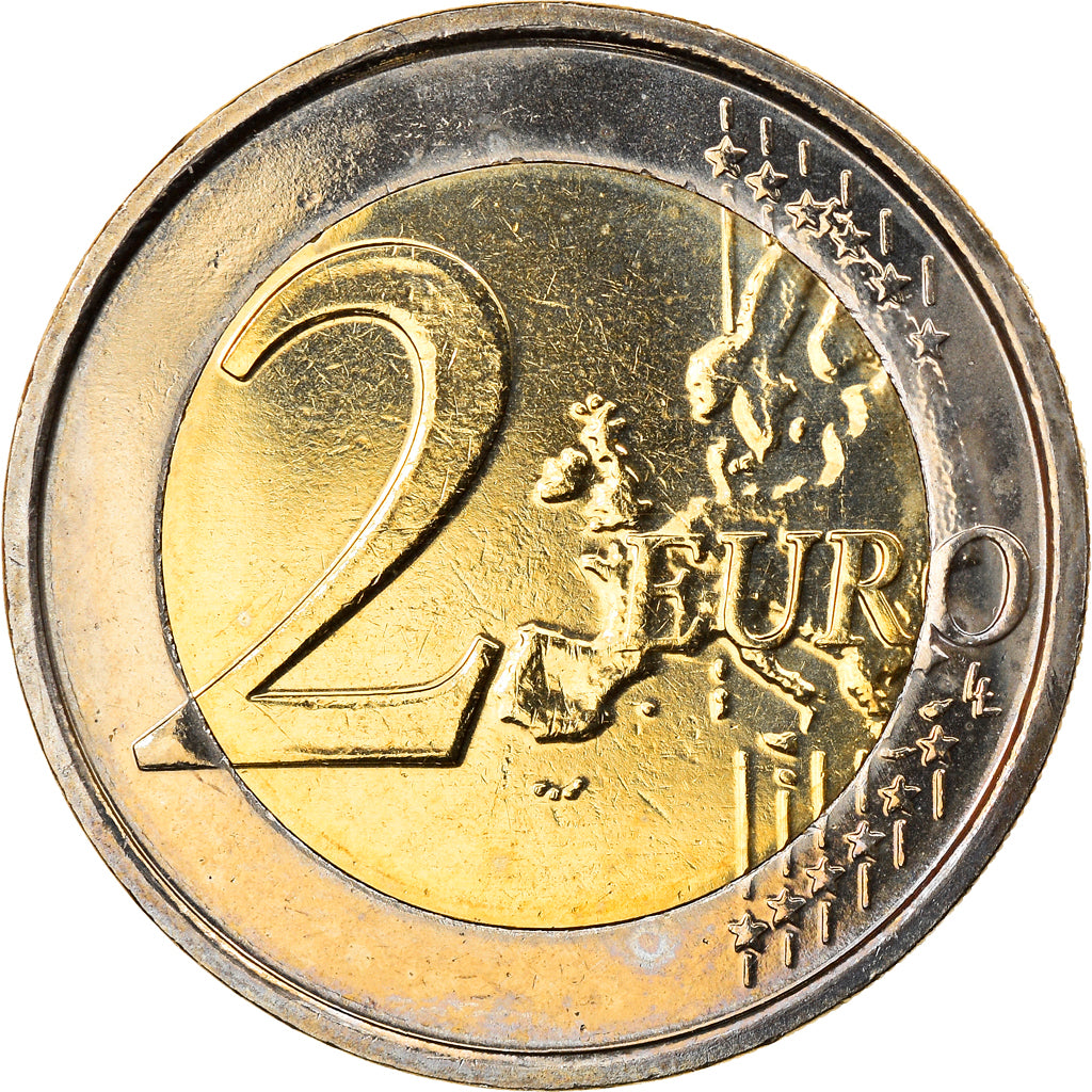 Belgium, 2 Euro, 2007, Brussels, MS(63), Bi-Metallic, KM:246