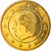 Bélgica, 50 Euro Cent, 2007, Brussels, MS(63), Latão, KM:244