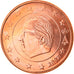 Belgium, 5 Euro Cent, 2007, Brussels, MS(63), Copper Plated Steel, KM:226