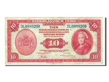 INDIE OLANDESI, 10 Gulden, 1943, BB