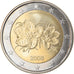 Finlandia, 2 Euro, 2008, Vantaa, SPL, Bi-metallico, KM:130