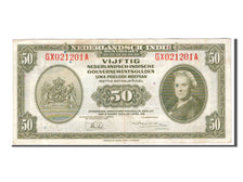 Billet, Netherlands Indies, 50 Gulden, 1943, TTB+