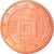 Malte, 2 Euro Cent, 2008, Paris, SPL, Copper Plated Steel, KM:126