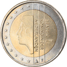 Netherlands, 2 Euro, 2008, Utrecht, MS(63), Bi-Metallic, KM:272