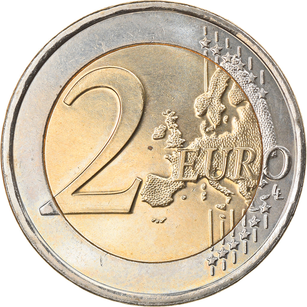 Netherlands, 2 Euro, 2008, Utrecht, MS(63), Bi-Metallic, KM:272