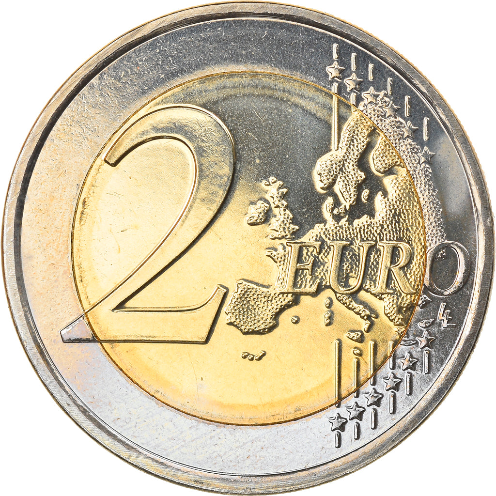 Slovenia, 2 Euro, 2008, Vantaa, MS(63), Bi-Metallic, KM:75