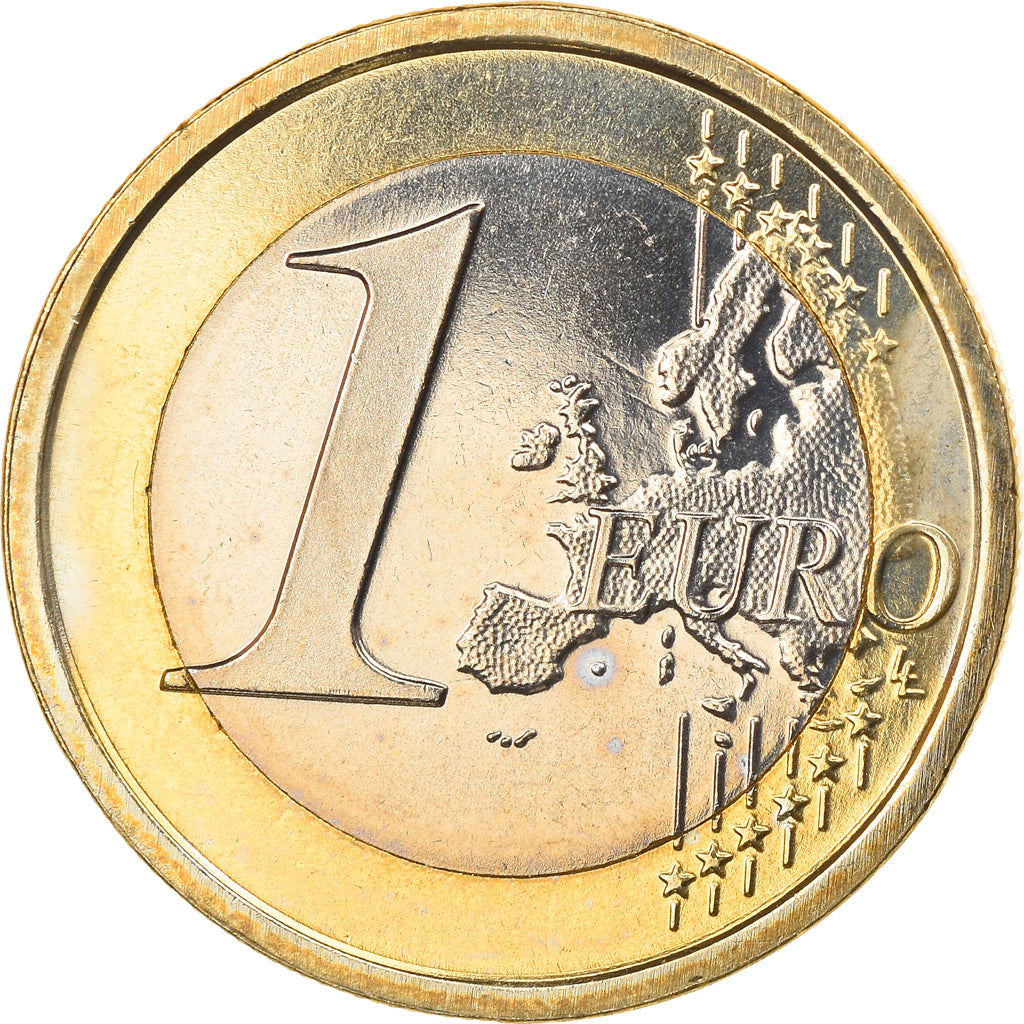 San Marino, Euro, 2008, Rome, MS(63), Bi-Metallic, KM:485