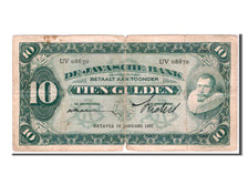 Banknote, Netherlands Indies, 10 Gulden, 1931, VF(20-25)