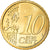 VATICAN CITY, 10 Euro Cent, 2008, Rome, MS(63), Brass, KM:385