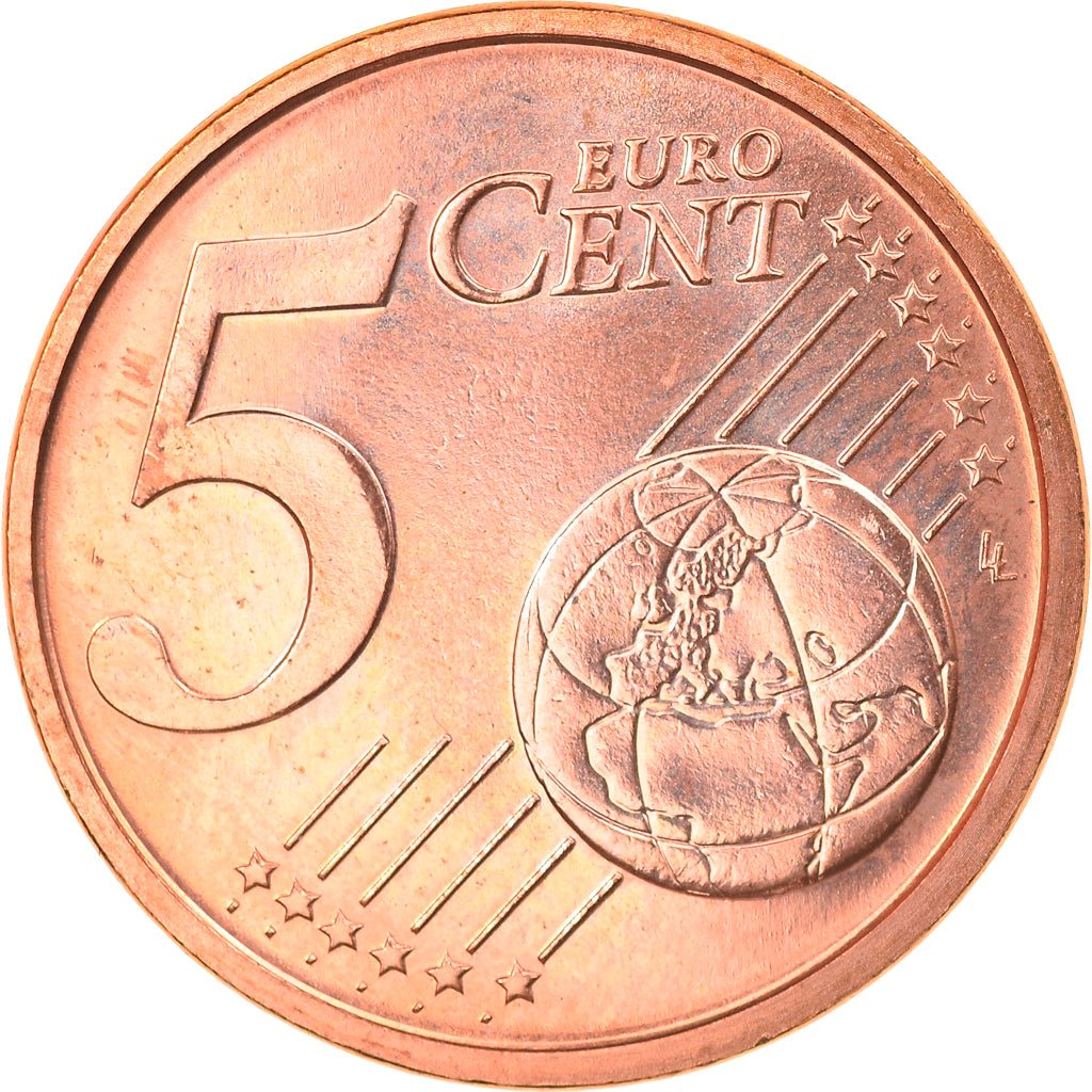 VATICAN CITY, 5 Euro Cent, 2008, Rome, MS(63), Copper Plated Steel, KM:377