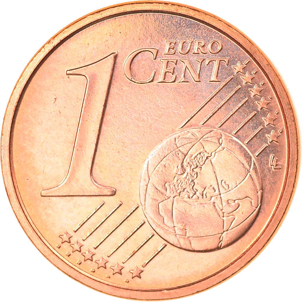 PAŃSTWO WATYKAŃSKIE, Euro Cent, 2008, Rome, MS(63), Miedź platerowana stalą