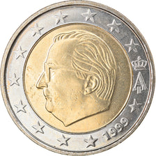 Belgium, 2 Euro, 1999, Brussels, AU(50-53), Bi-Metallic, KM:231