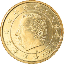Belgium, 50 Euro Cent, 1999, Brussels, AU(50-53), Brass, KM:229