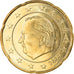 Belgium, 20 Euro Cent, 1999, Brussels, AU(50-53), Brass, KM:228