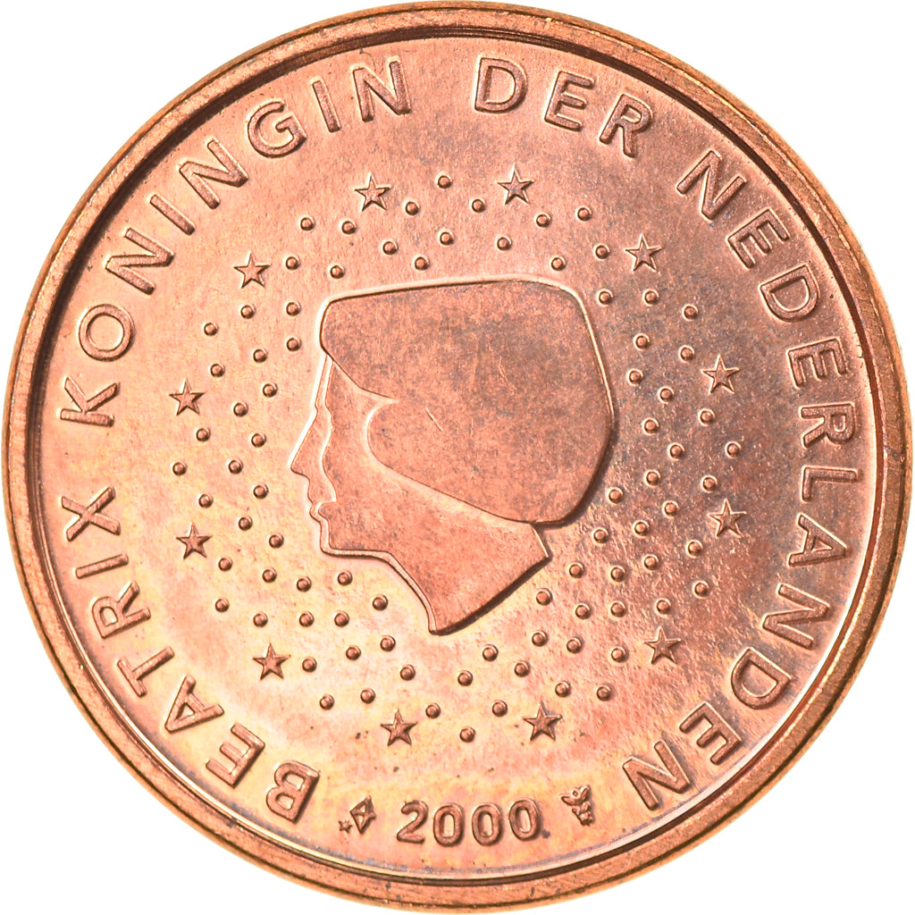 Niederlande, 5 Euro Cent, 2000, Utrecht, SS+, Copper Plated Steel, KM:236