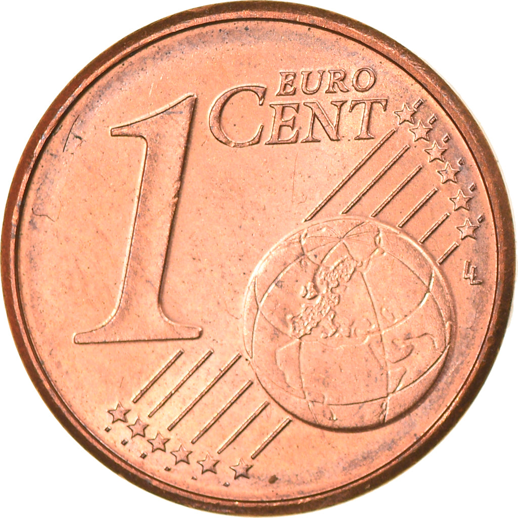 Holandia, Euro Cent, 2000, Utrecht, AU(50-53), Miedź platerowana stalą, KM:234
